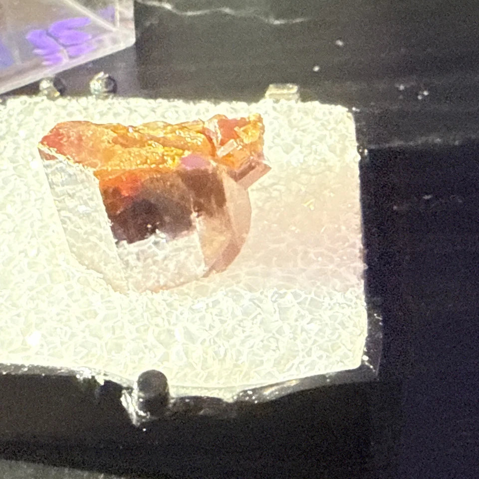 #12 Lustrous Vanadinite Crystals - Mibladen District, Midelt Province, Morocco