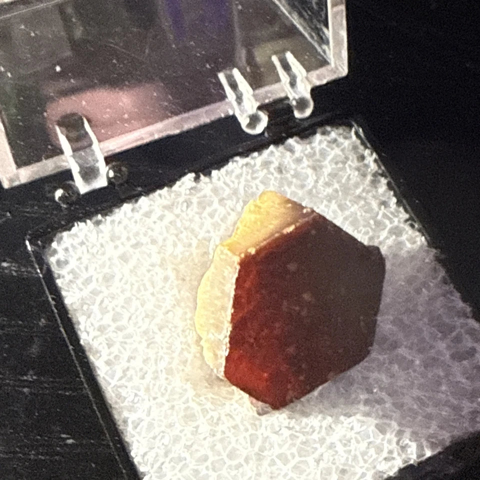 #13 Lustrous Vanadinite Crystals - Mibladen District, Midelt Province, Morocco