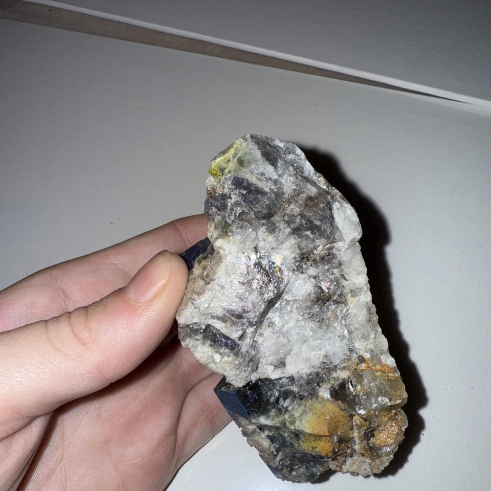 Aura Coated Diana Maria Fluorite Specimen