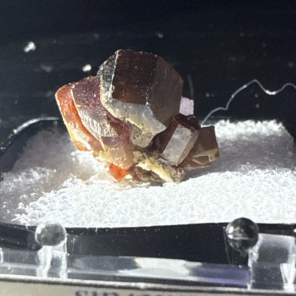#3 Lustrous Vanadinite Crystals - Mibladen District, Midelt Province, Morocco
