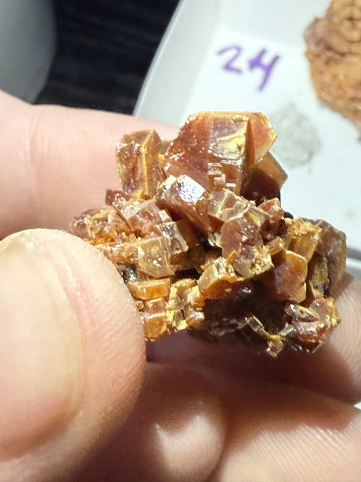 5 Piece Vanadinite Lot From Morocco