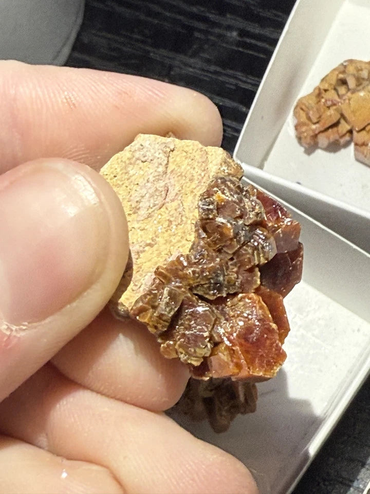 5 Piece Vanadinite Lot From Morocco