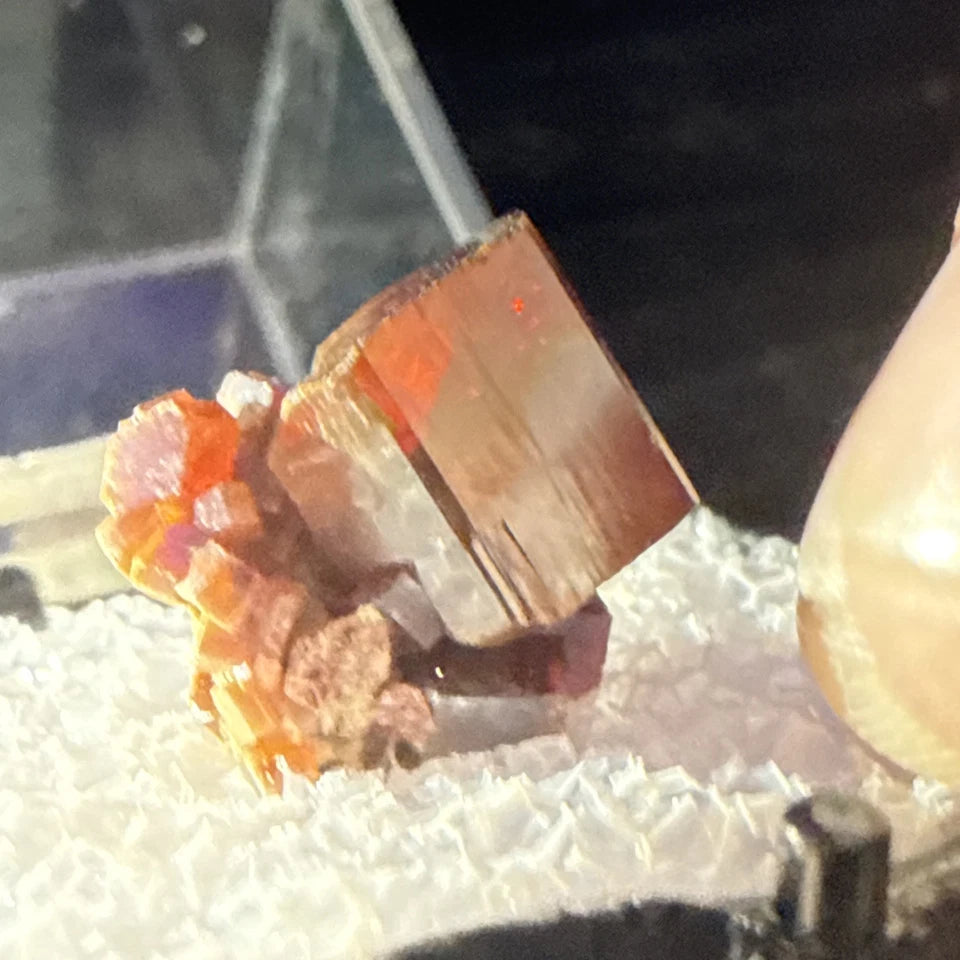 #2 Lustrous Vanadinite Crystals - Mibladen District, Midelt Province, Morocco