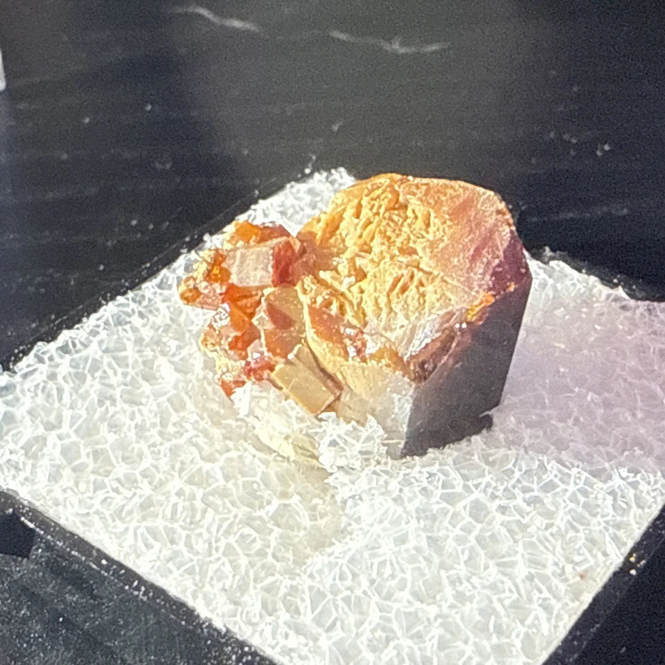 #12 Lustrous Vanadinite Crystals - Mibladen District, Midelt Province, Morocco