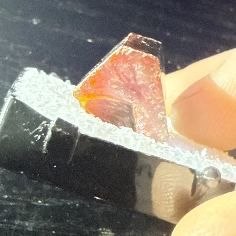 #6 Lustrous Vanadinite Crystals - Mibladen District, Midelt Province, Morocco