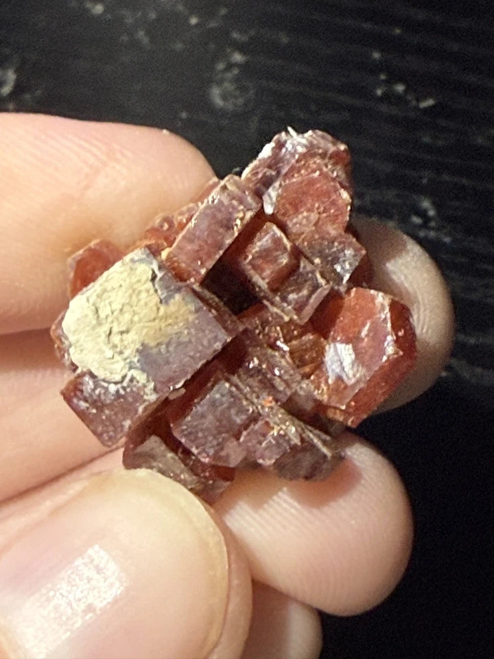 6 Piece Vanadinite Lot From Morocco