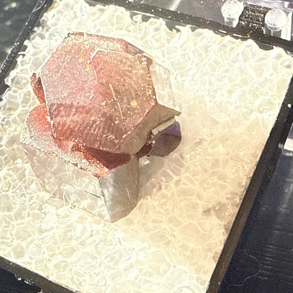 #9 Lustrous Vanadinite Crystals - Mibladen District, Midelt Province, Morocco