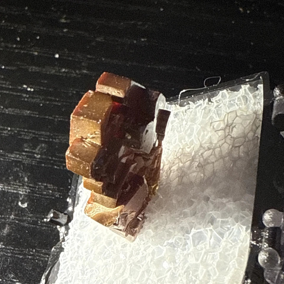 #14 Lustrous Vanadinite Crystals - Mibladen District, Midelt Province, Morocco