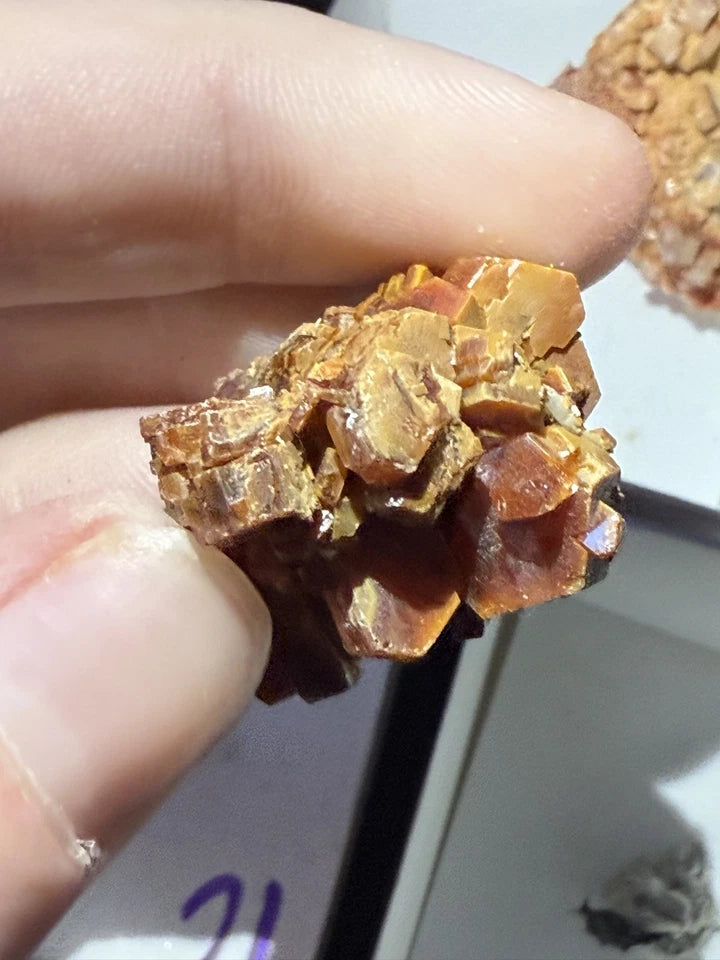 5 Piece Vanadinite Lot From Morocco