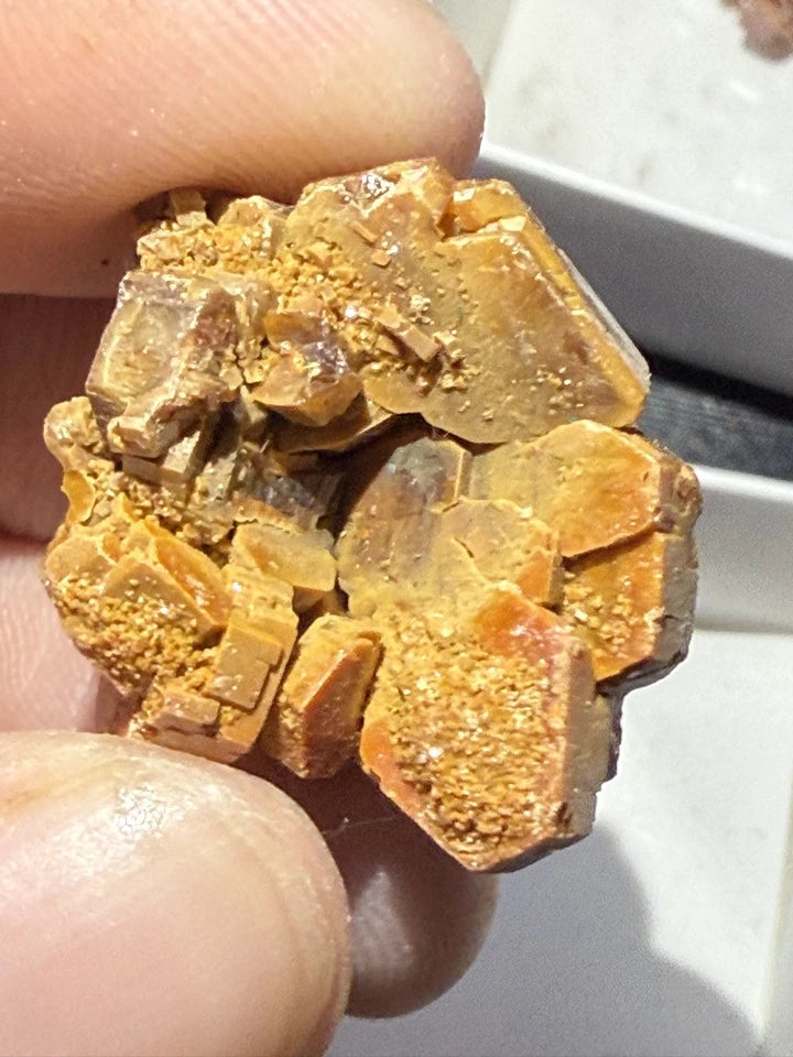 6 Piece Vanadinite Lot From Morocco