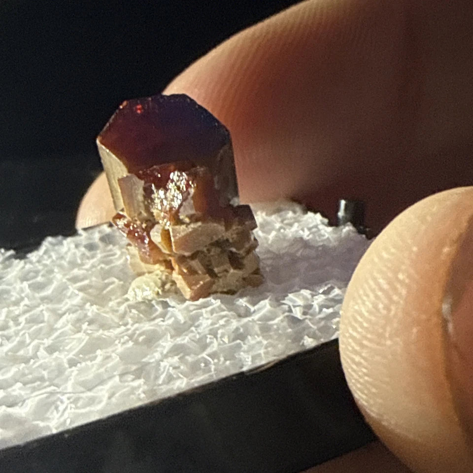 #2 Lustrous Vanadinite Crystals - Mibladen District, Midelt Province, Morocco