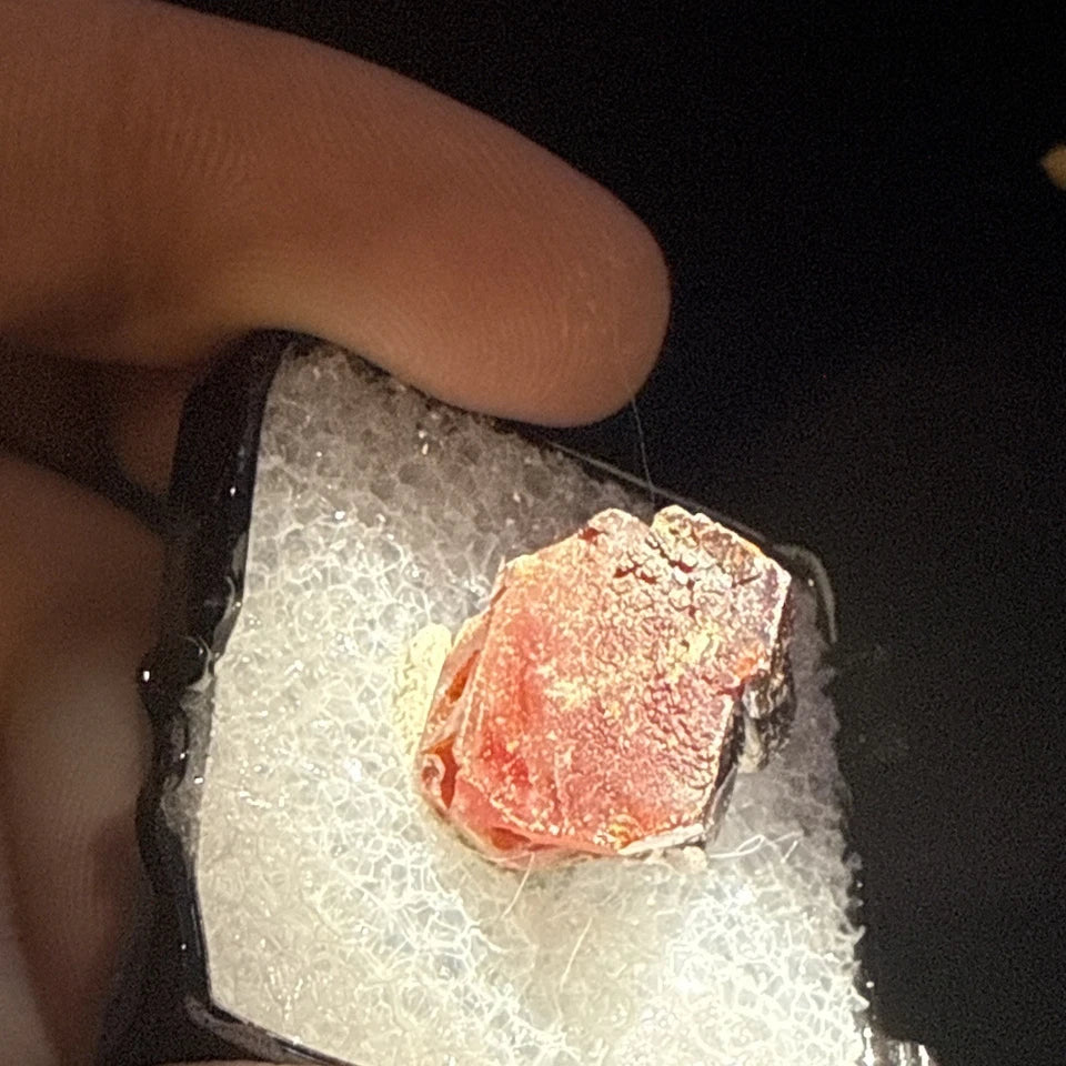 #5 Lustrous Vanadinite Crystals - Mibladen District, Midelt Province, Morocco