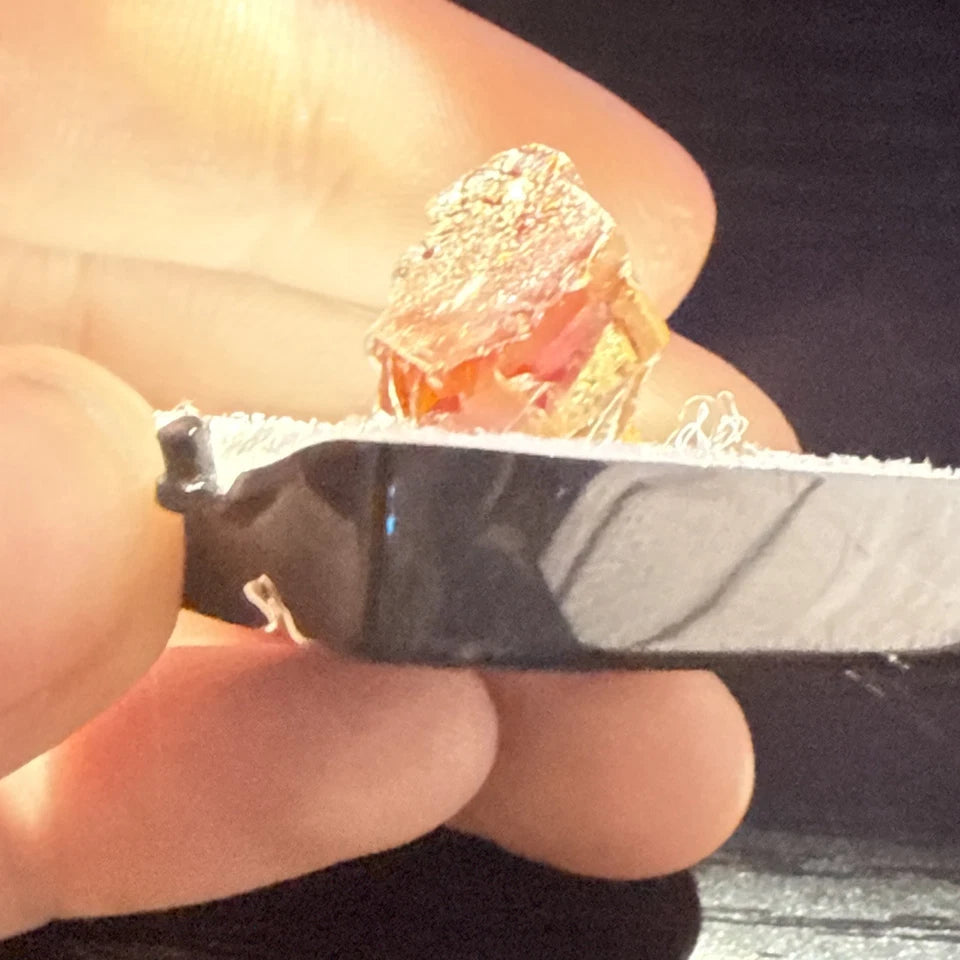 #5 Lustrous Vanadinite Crystals - Mibladen District, Midelt Province, Morocco