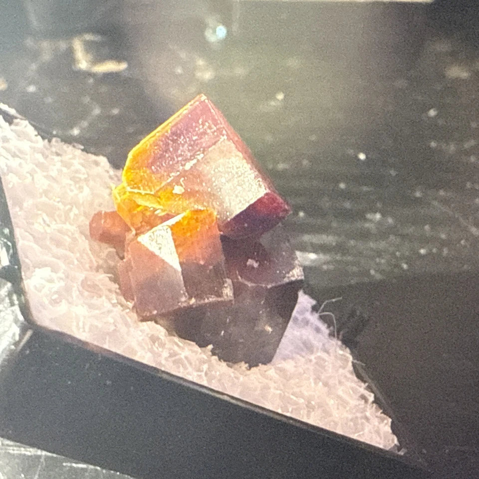 #9 Lustrous Vanadinite Crystals - Mibladen District, Midelt Province, Morocco