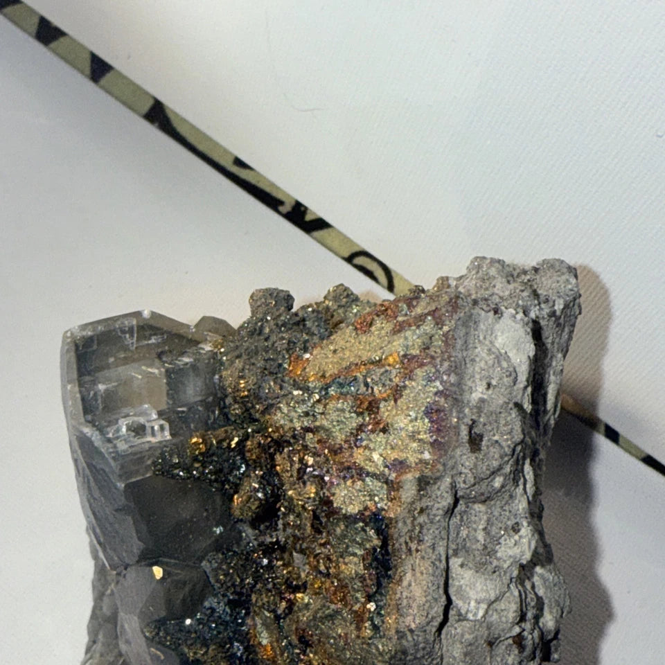 Calcite "Dragon Scale" w/Chalcopyrite - Sweetwater Mine, Reynolds Co., Missouri