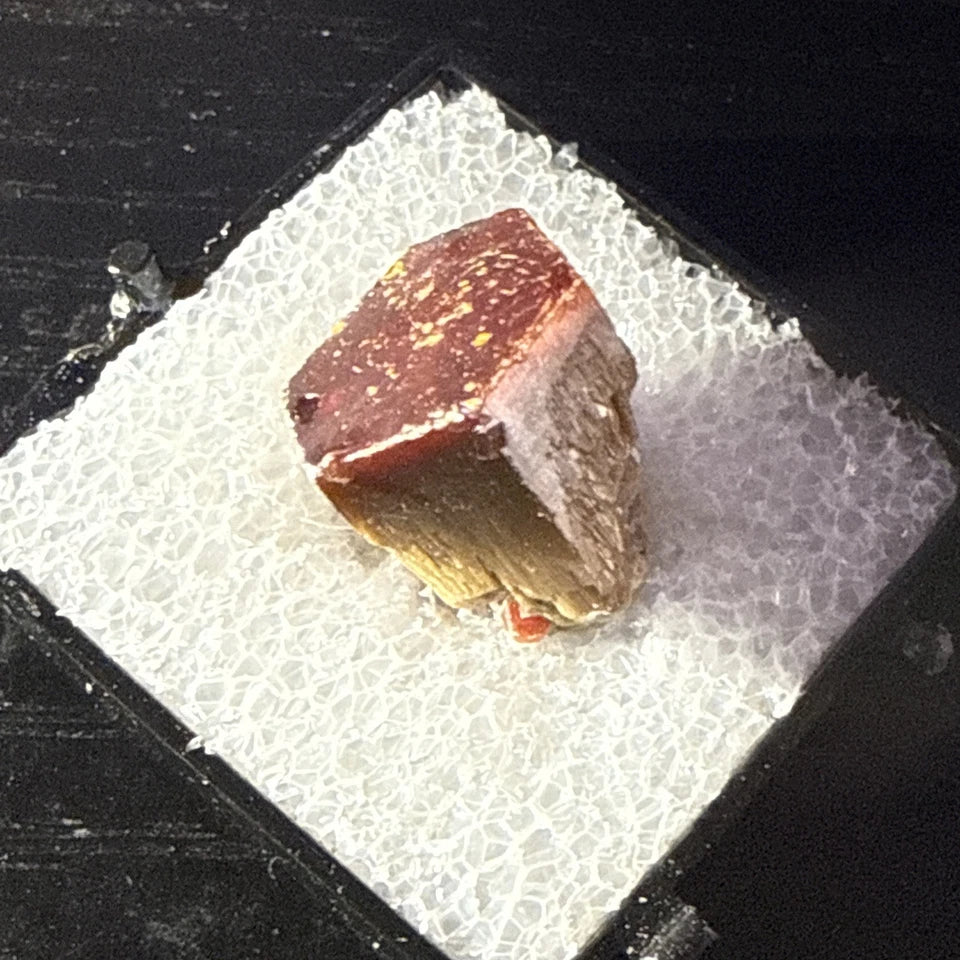 #13 Lustrous Vanadinite Crystals - Mibladen District, Midelt Province, Morocco