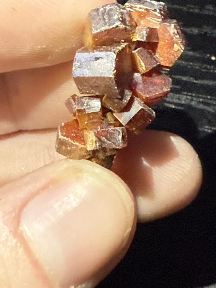 6 Piece Vanadinite Lot From Morocco