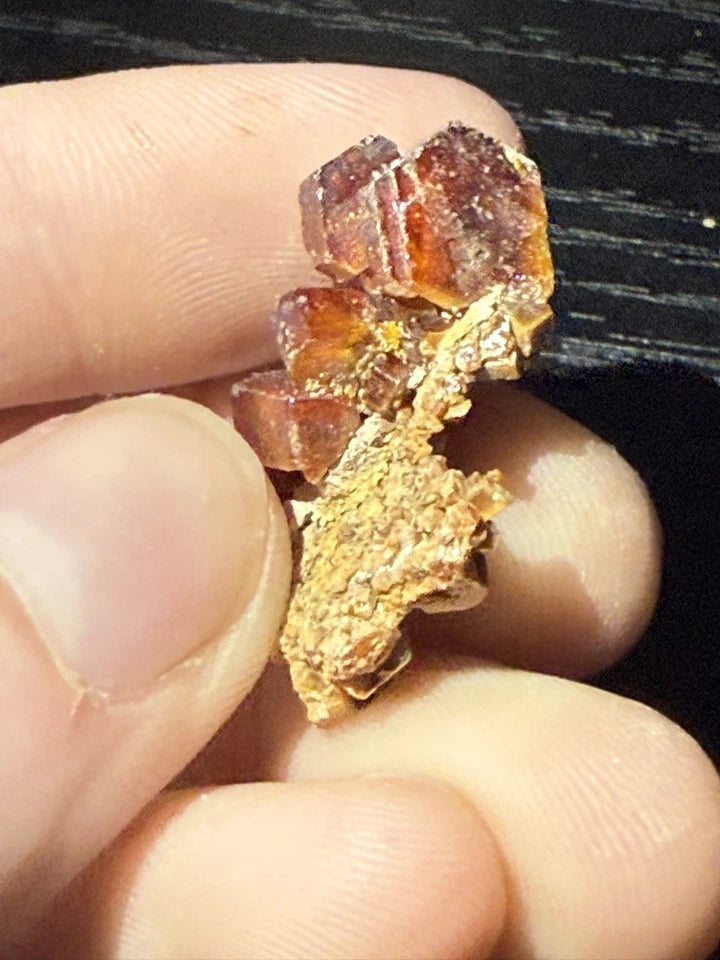 6 Piece Vanadinite Lot From Morocco