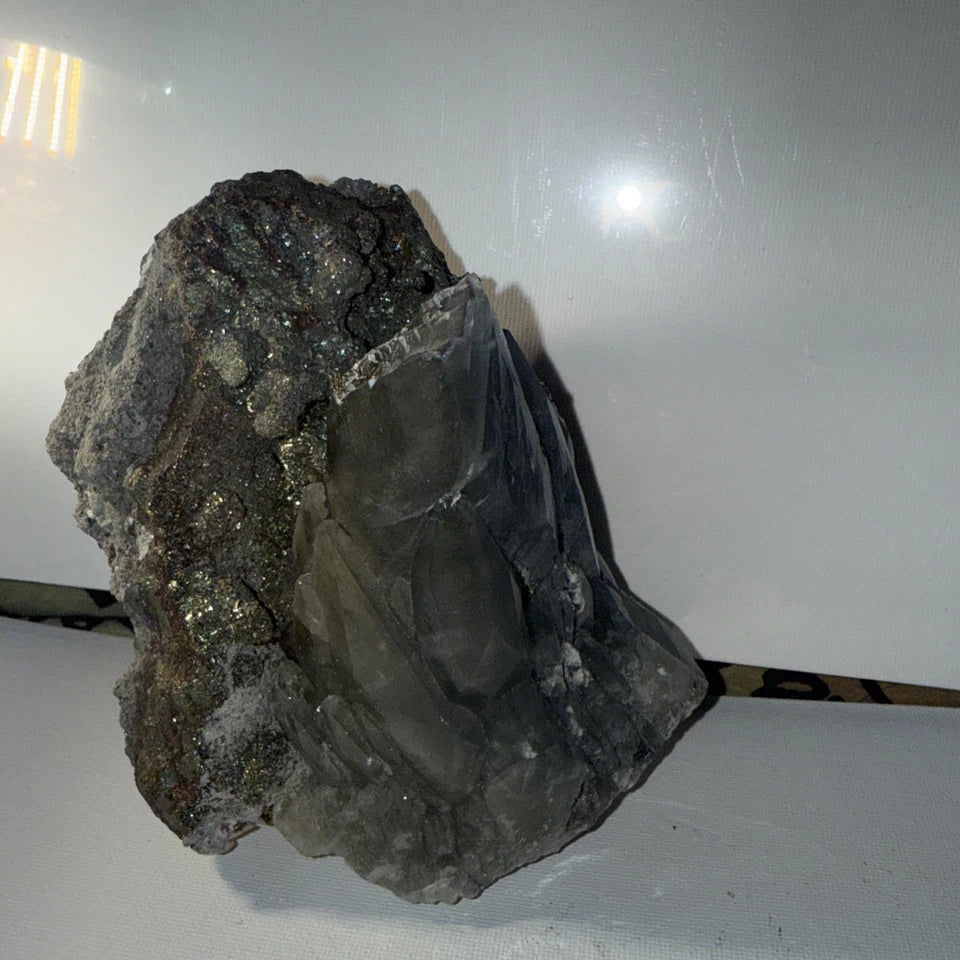 Calcite "Dragon Scale" w/Chalcopyrite - Sweetwater Mine, Reynolds Co., Missouri