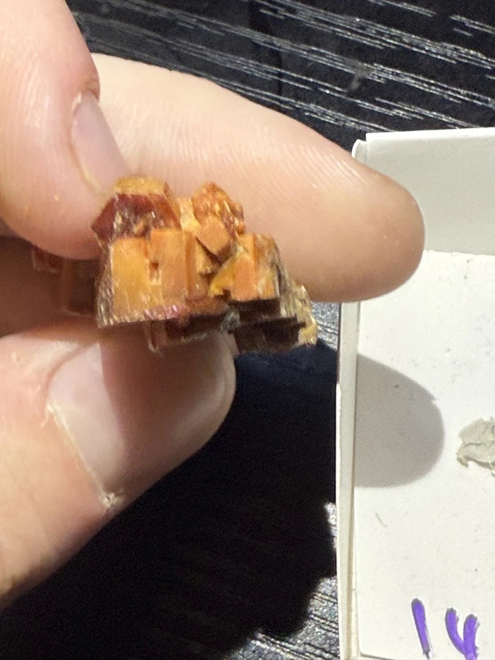 5 Piece Vanadinite Lot From Morocco