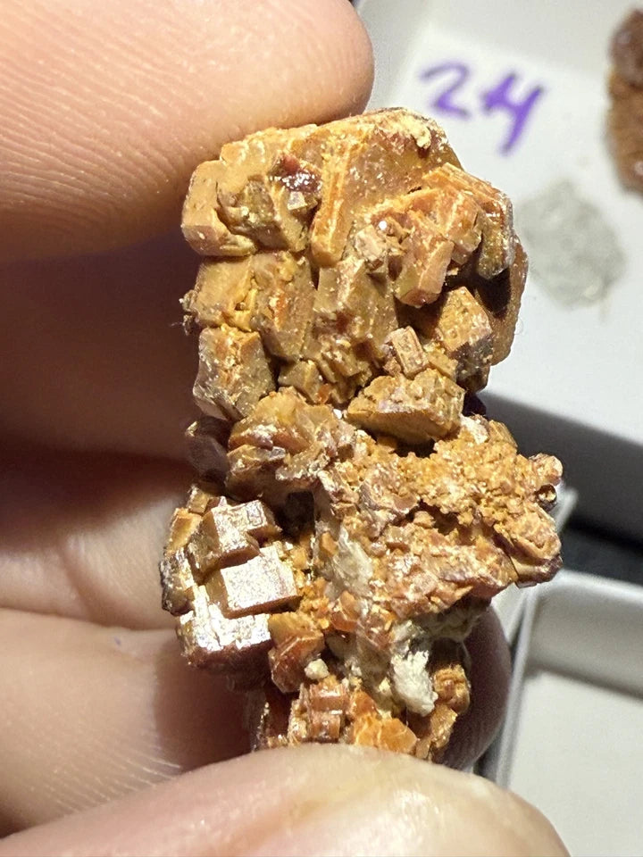 5 Piece Vanadinite Lot From Morocco