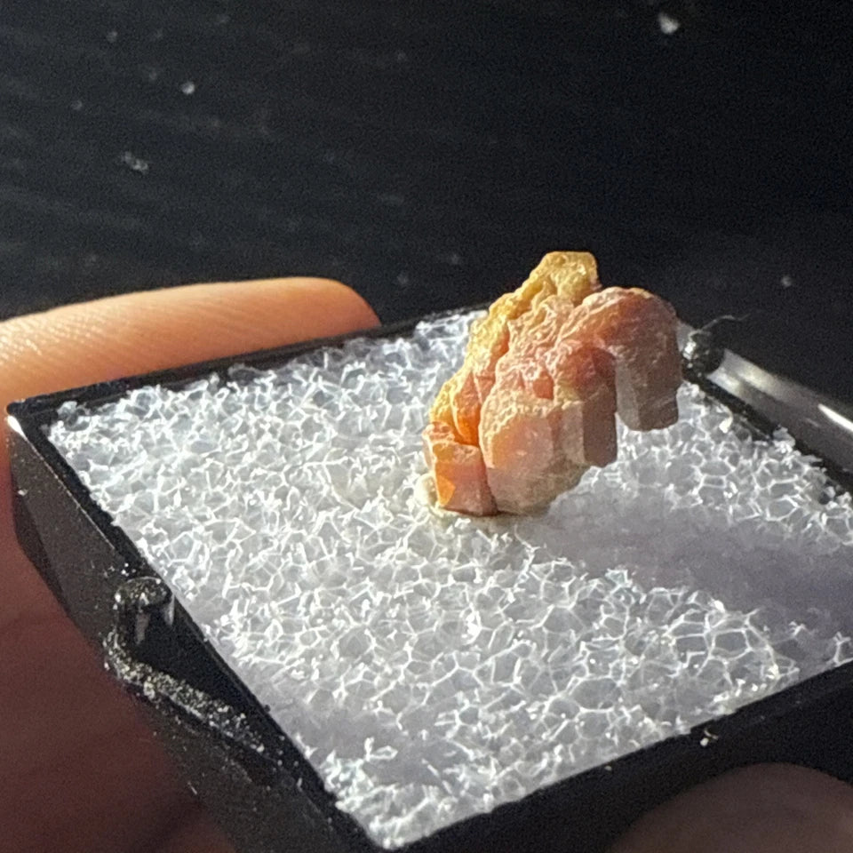 #15 Lustrous Vanadinite Crystals - Mibladen District, Midelt Province, Morocco