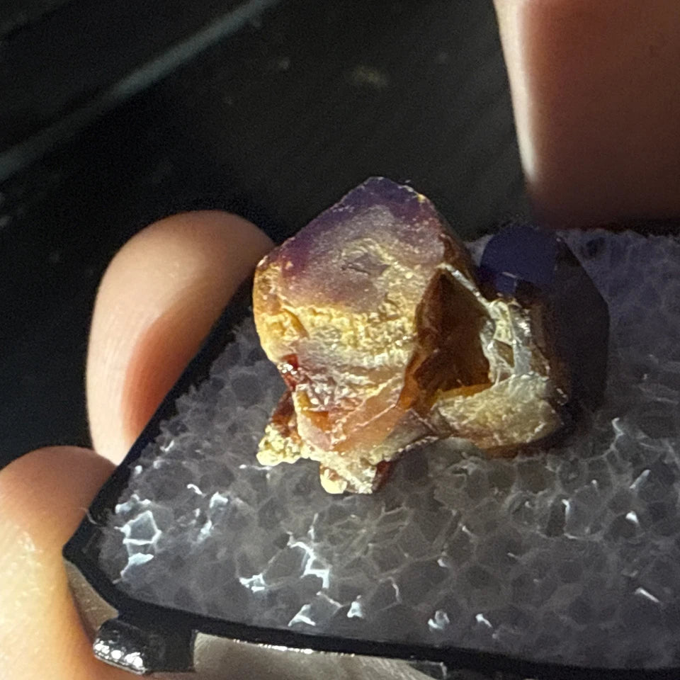 #7 Lustrous Vanadinite Crystals - Mibladen District, Midelt Province, Morocco