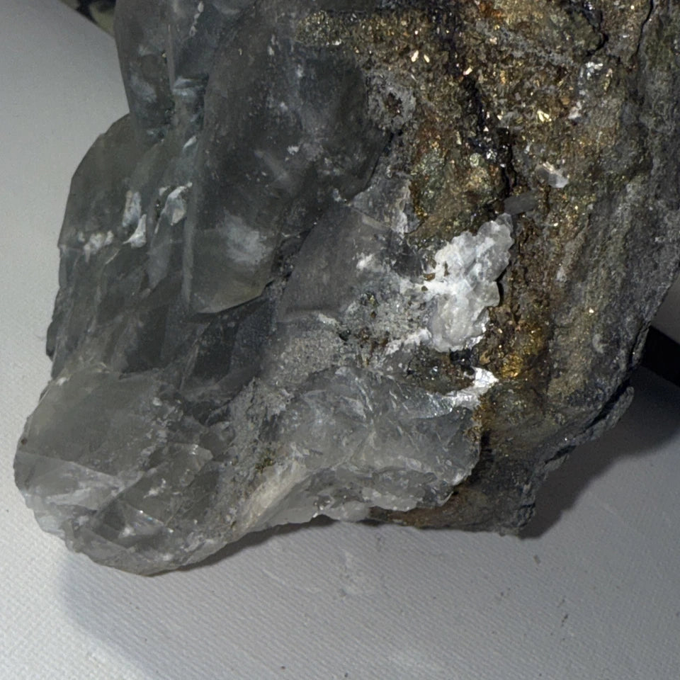 Calcite "Dragon Scale" w/Chalcopyrite - Sweetwater Mine, Reynolds Co., Missouri