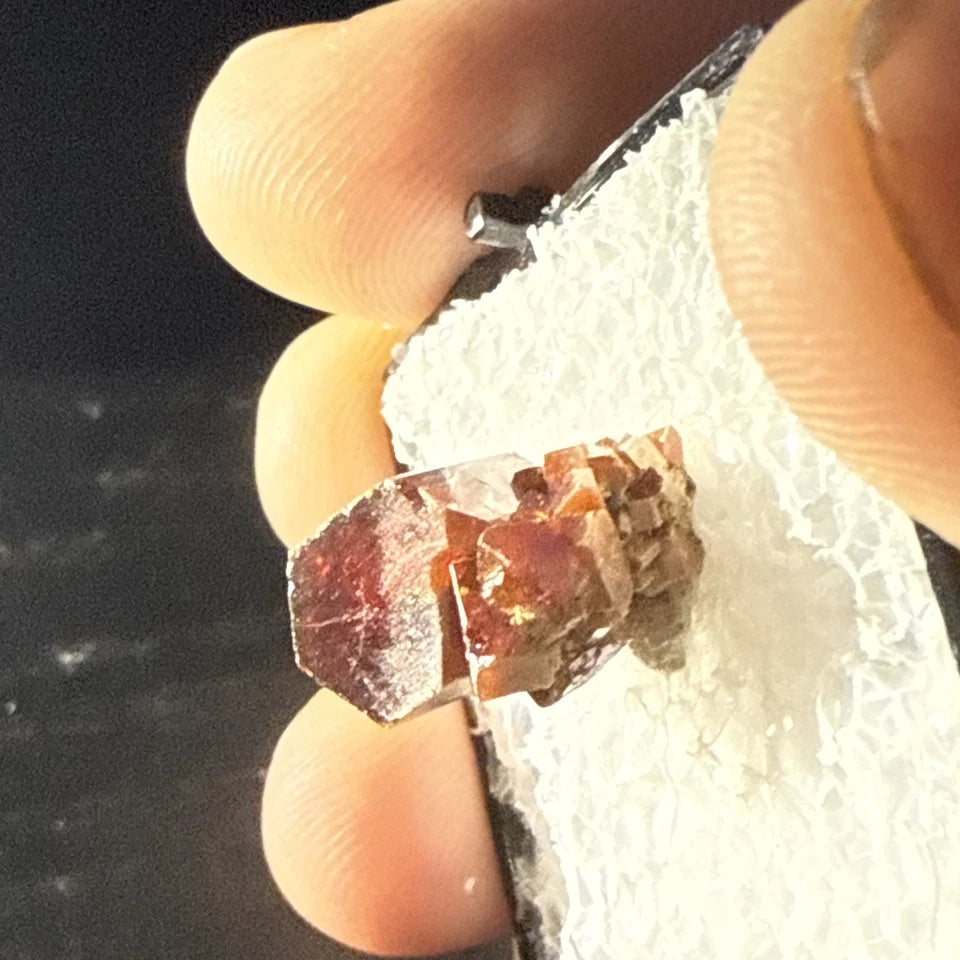#2 Lustrous Vanadinite Crystals - Mibladen District, Midelt Province, Morocco