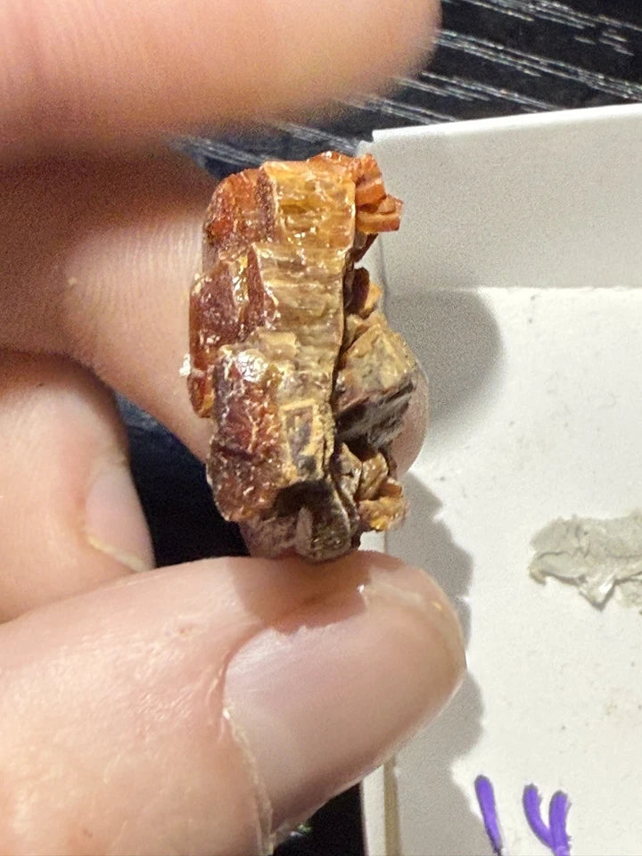 5 Piece Vanadinite Lot From Morocco
