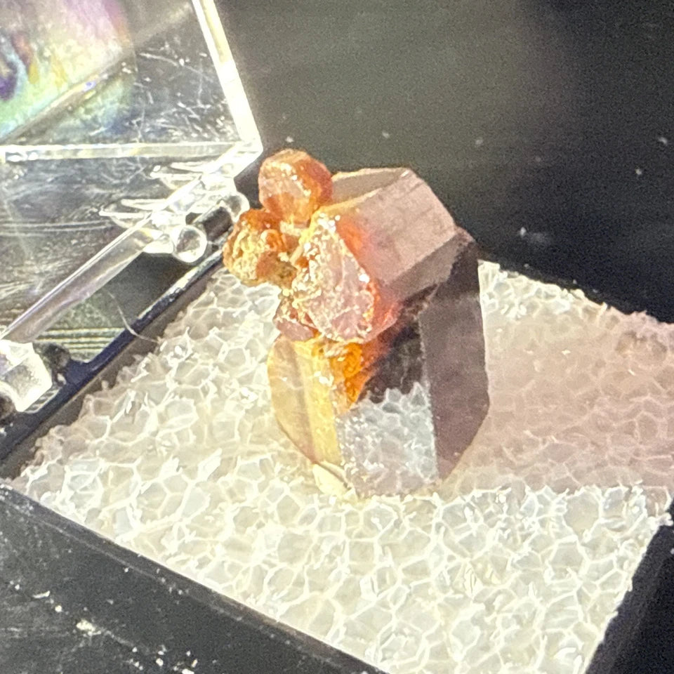 #10 Lustrous Vanadinite Crystals - Mibladen District, Midelt Province, Morocco