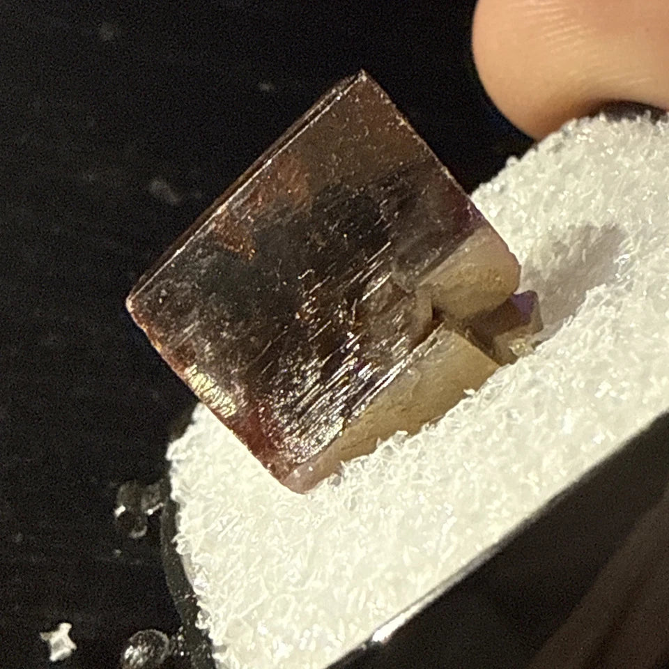 #6 Lustrous Vanadinite Crystals - Mibladen District, Midelt Province, Morocco