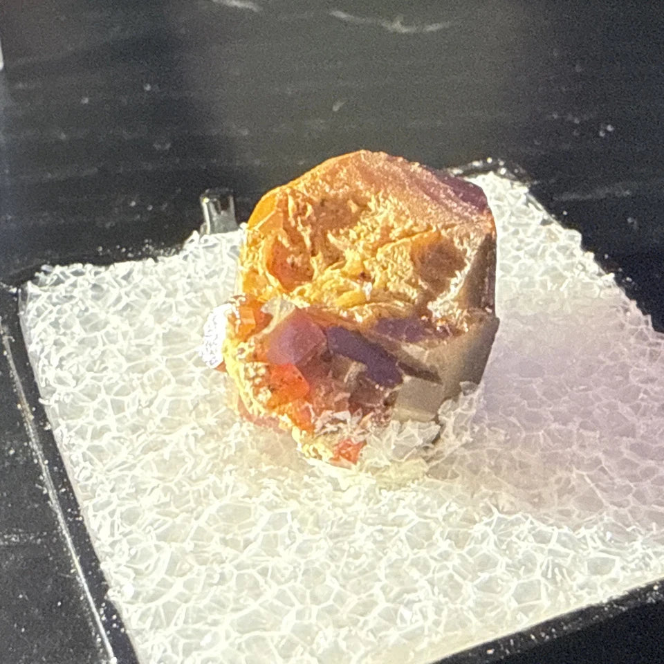 #12 Lustrous Vanadinite Crystals - Mibladen District, Midelt Province, Morocco