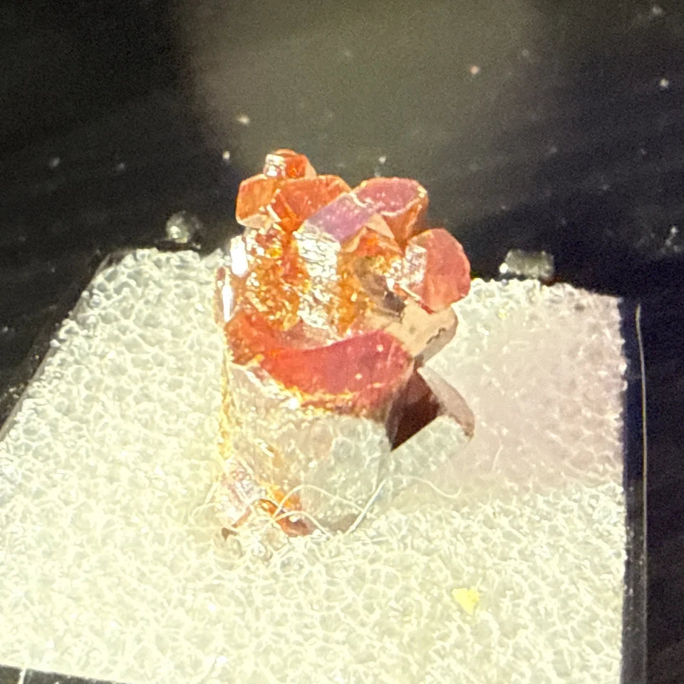 #11 Lustrous Vanadinite Crystals - Mibladen District, Midelt Province, Morocco