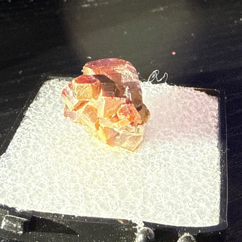#11 Lustrous Vanadinite Crystals - Mibladen District, Midelt Province, Morocco