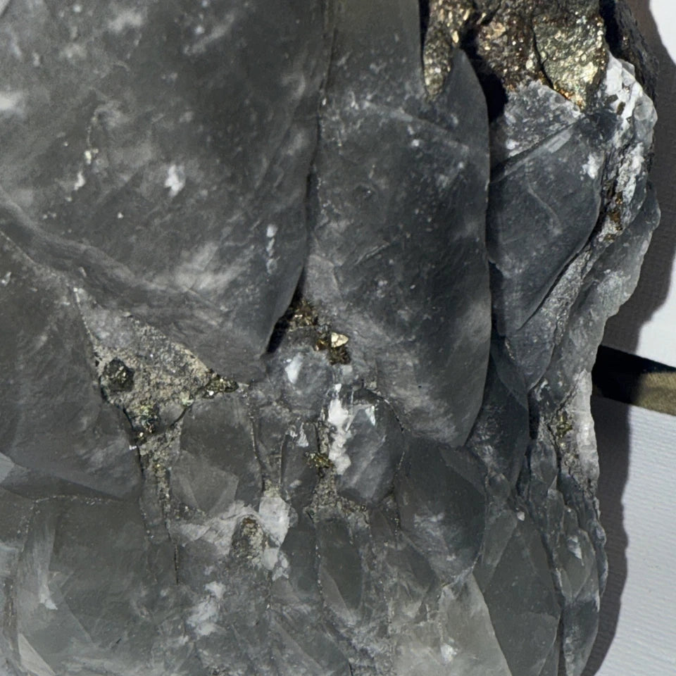 Calcite "Dragon Scale" w/Chalcopyrite - Sweetwater Mine, Reynolds Co., Missouri