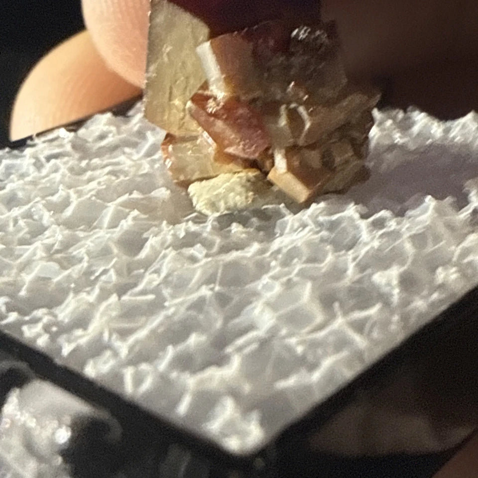 #2 Lustrous Vanadinite Crystals - Mibladen District, Midelt Province, Morocco