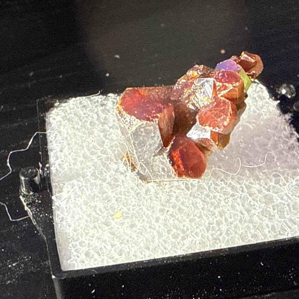 #11 Lustrous Vanadinite Crystals - Mibladen District, Midelt Province, Morocco