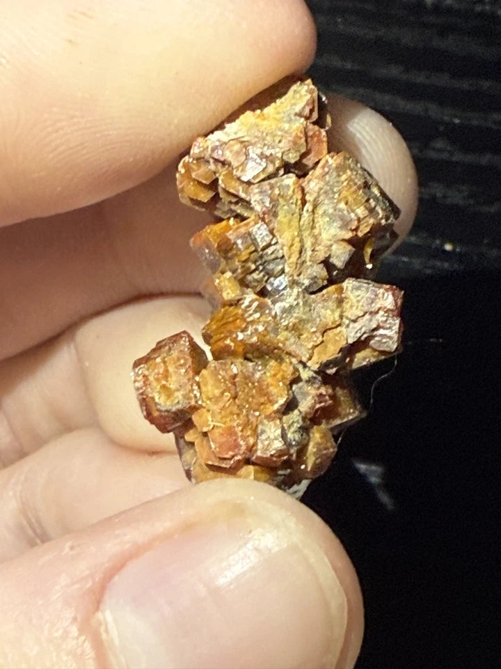6 Piece Vanadinite Lot From Morocco