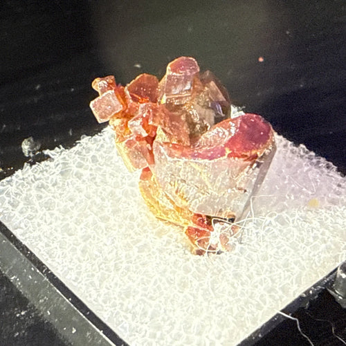 #11 Lustrous Vanadinite Crystals - Mibladen District, Midelt Province, Morocco