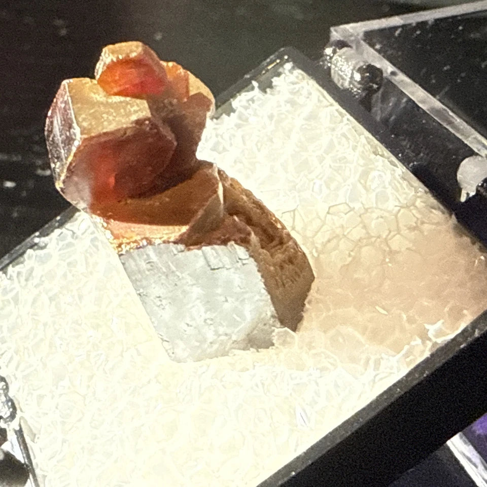 #10 Lustrous Vanadinite Crystals - Mibladen District, Midelt Province, Morocco