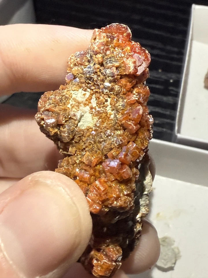 5 Piece Vanadinite Lot From Morocco