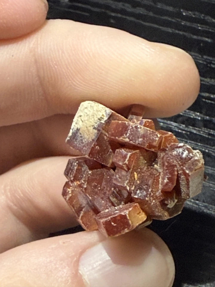 6 Piece Vanadinite Lot From Morocco