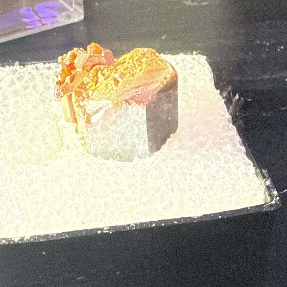 #12 Lustrous Vanadinite Crystals - Mibladen District, Midelt Province, Morocco