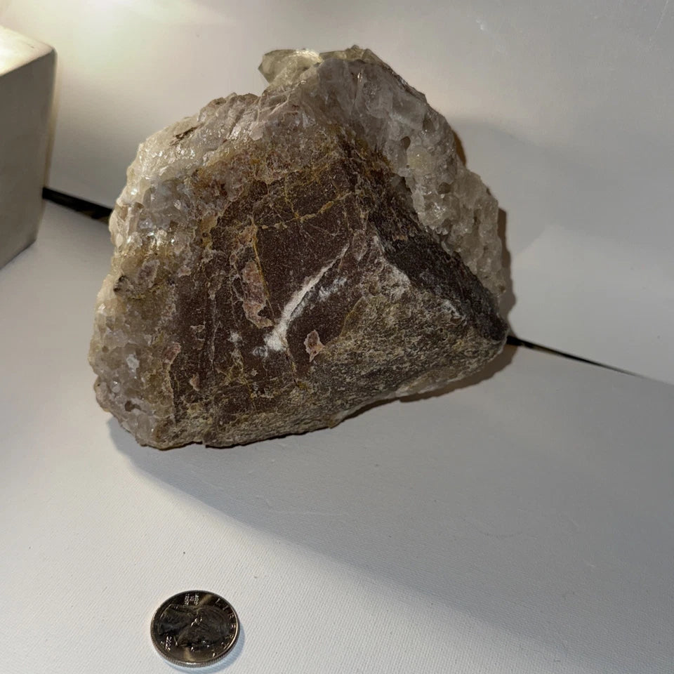Raw Citrine Crystal Cluster, Natural Citrine from Congo