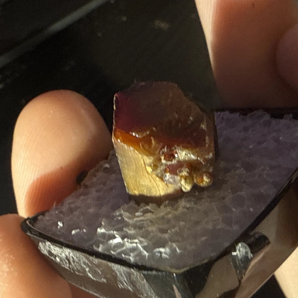 #7 Lustrous Vanadinite Crystals - Mibladen District, Midelt Province, Morocco