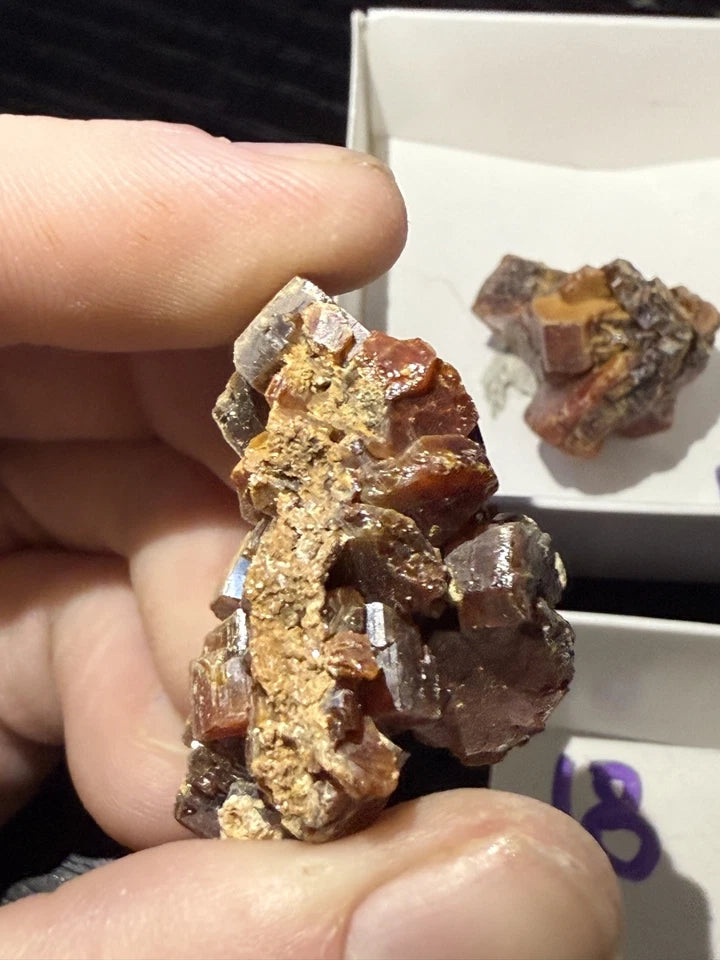 5 Piece Vanadinite Lot From Morocco